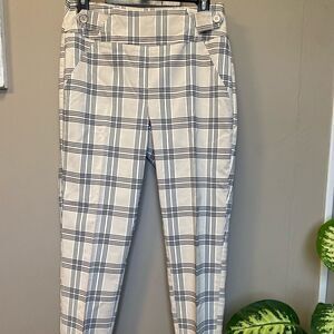 Women’s Cato Ankle Plaid Slacks